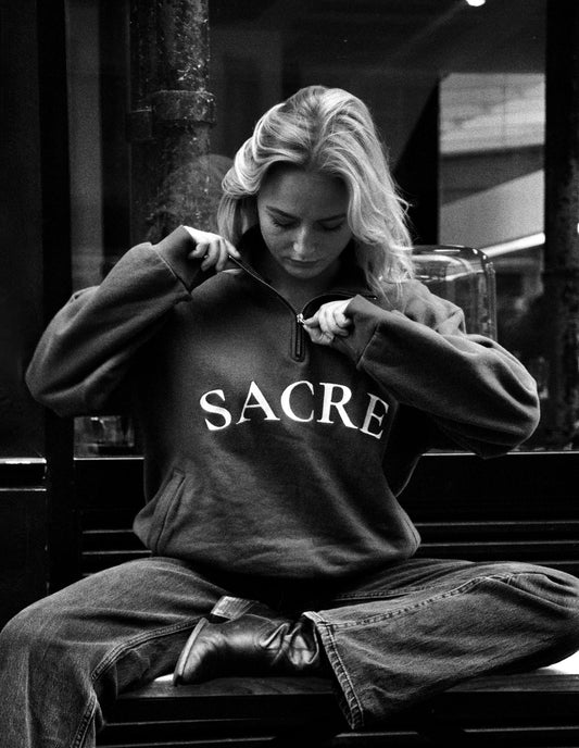 PULL À COL CAMIONNEUR QUATRE SAISONS - GRIS