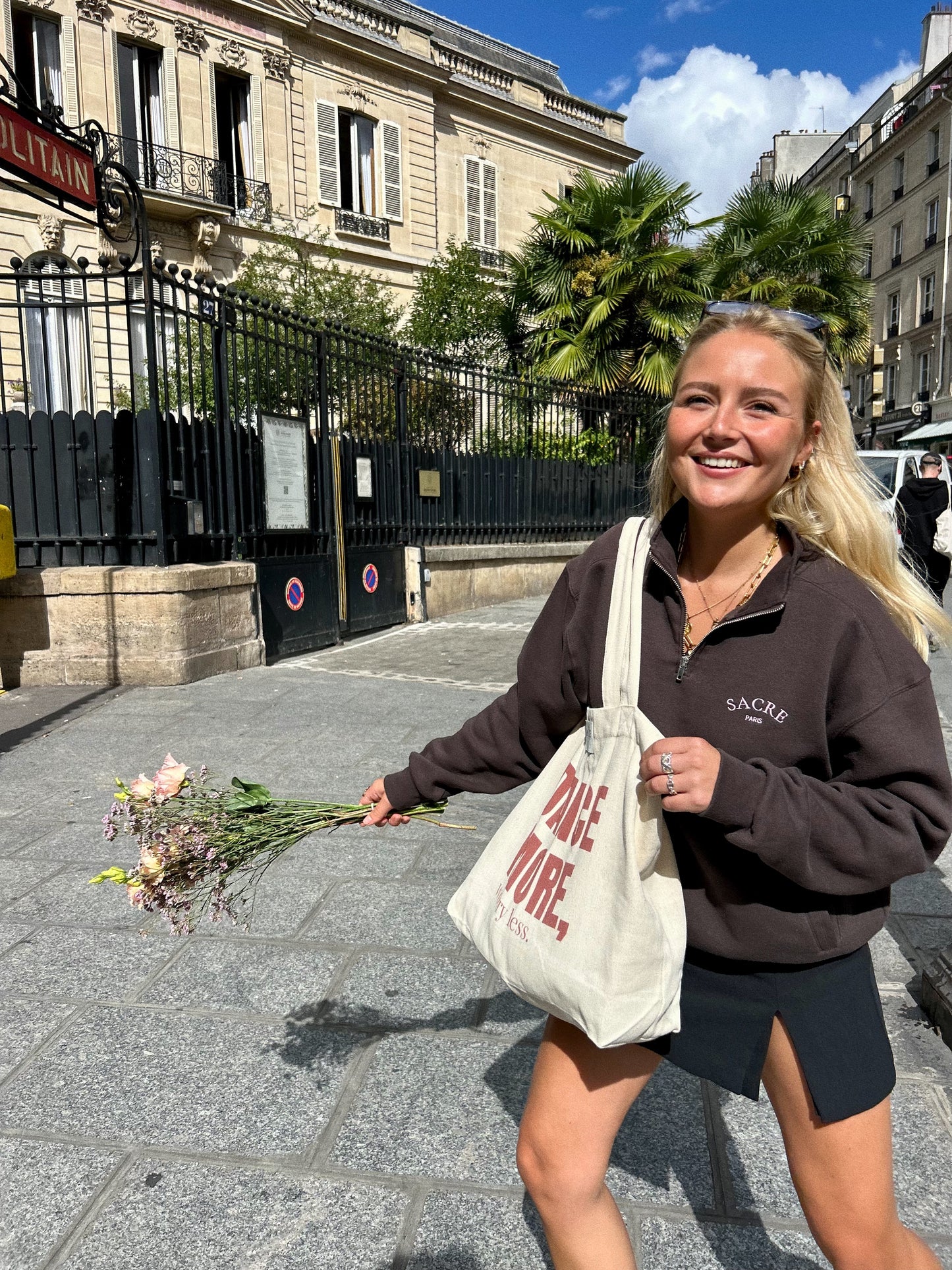 NEW! PULL À COL CAMIONNEUR - BRUN MOKA