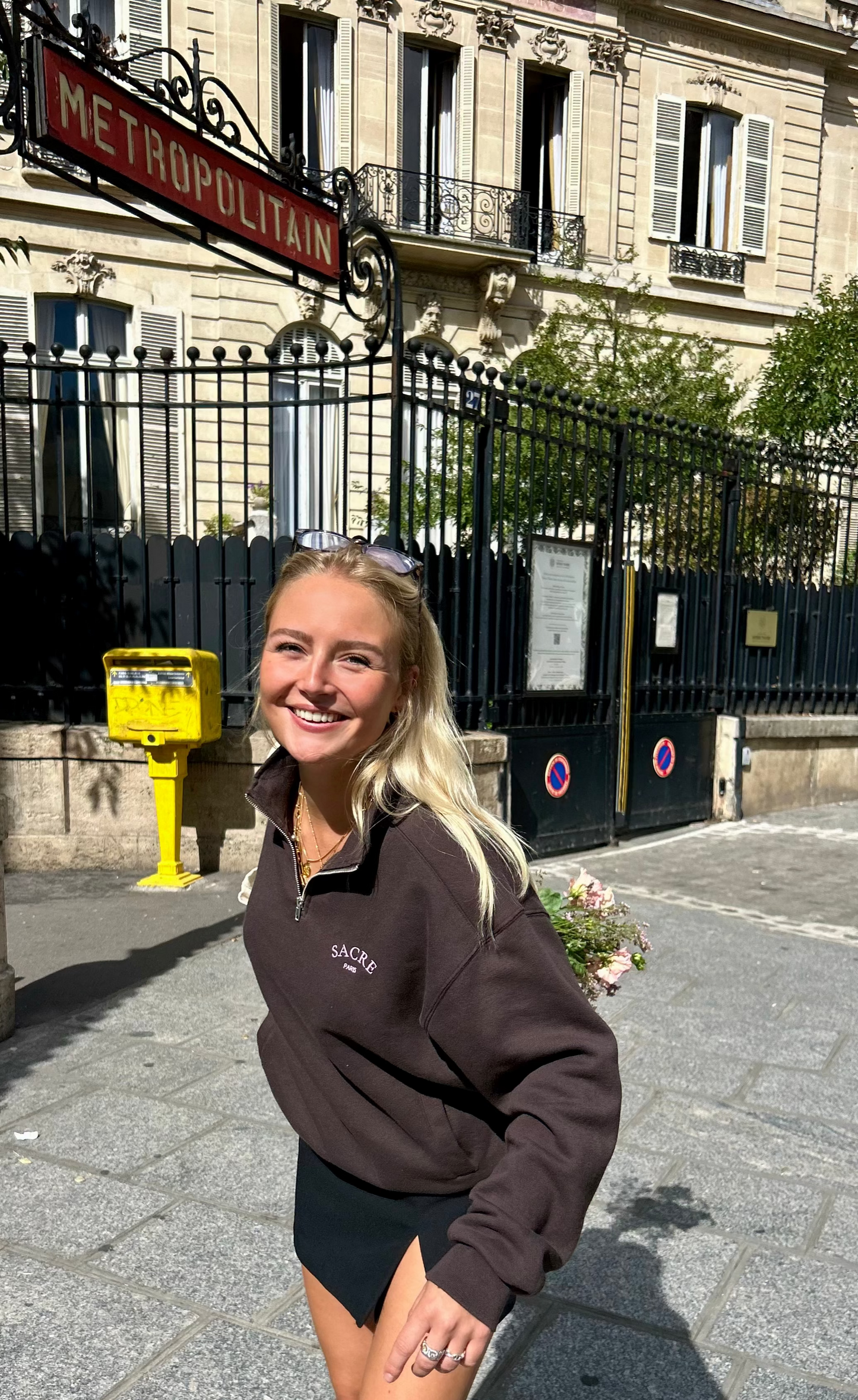 NEW! PULL À COL CAMIONNEUR - BRUN MOKA