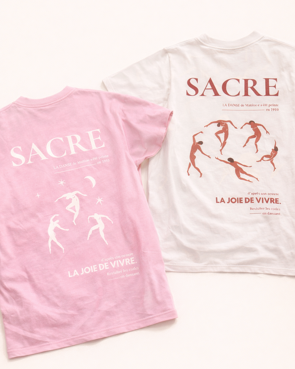 T-SHIRT LA DANSE ROSE