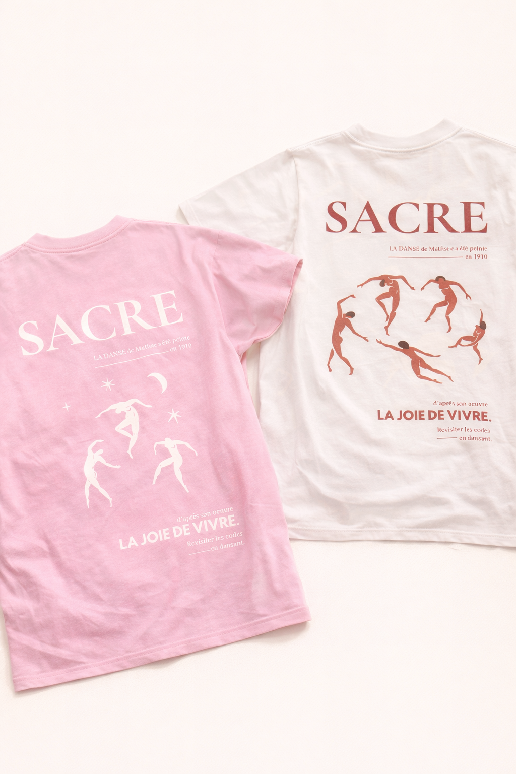 T-SHIRT LA DANSE ROSE - NEW 💫