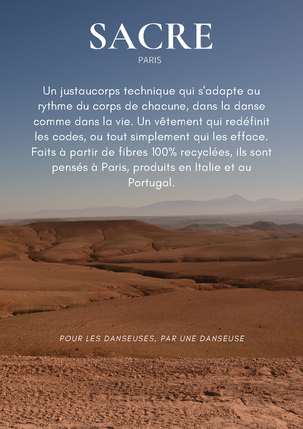 JUSTAUCORPS DAVAÏ NOIR