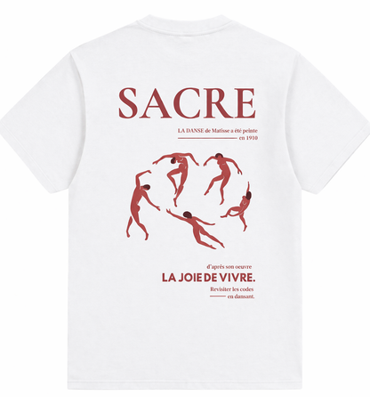 T-SHIRT LA DANSE BLANC - NEW 💫